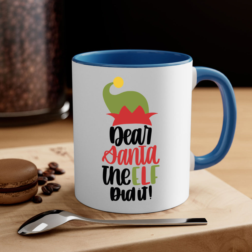 dear santa the elf did it 159#- christmas-Mug / Coffee Cup