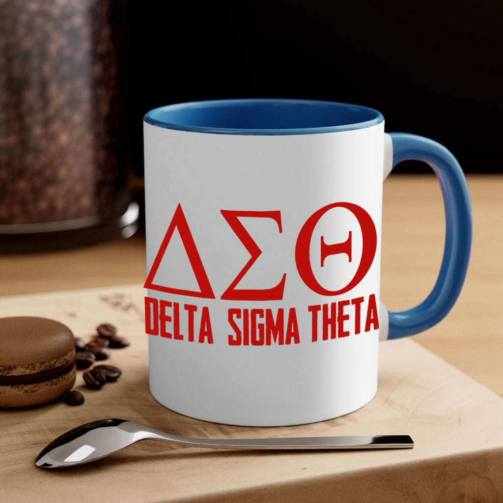 delta sigma theta 2#- black words - phrases-Mug / Coffee Cup