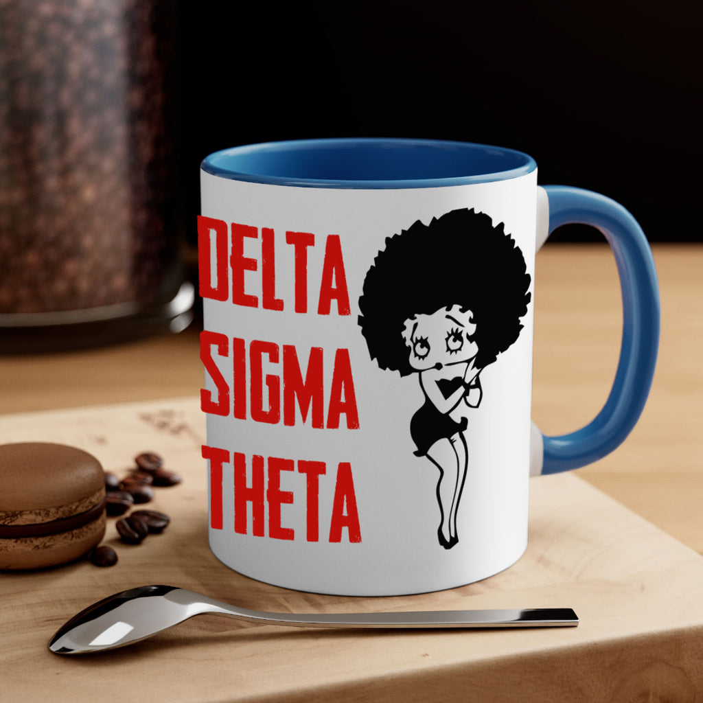 delta sigma theta 5#- black words - phrases-Mug / Coffee Cup