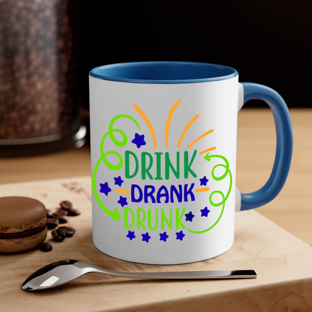 drink drank drunk 23#- mardi gras-Mug / Coffee Cup