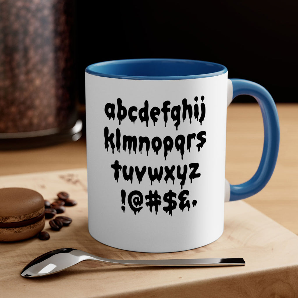 dripping lowercase 162#- black words - phrases-Mug / Coffee Cup