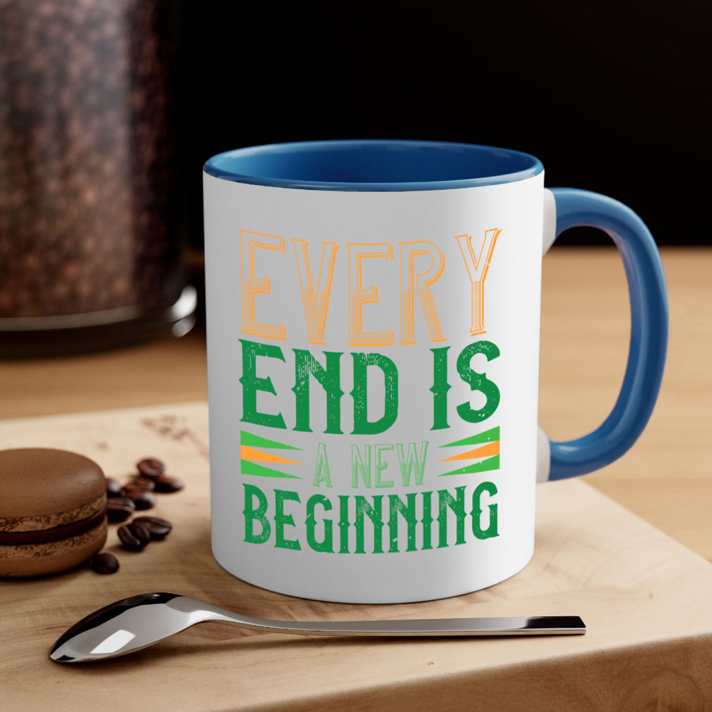 every end is a new beginning Style 138#- St Patricks Day-Mug / Coffee Cup