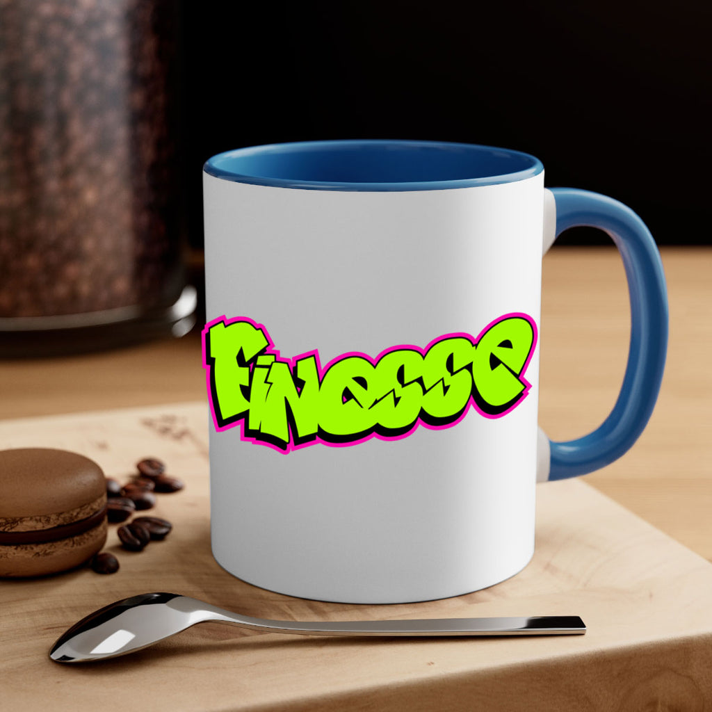 finesse 154#- black words - phrases-Mug / Coffee Cup