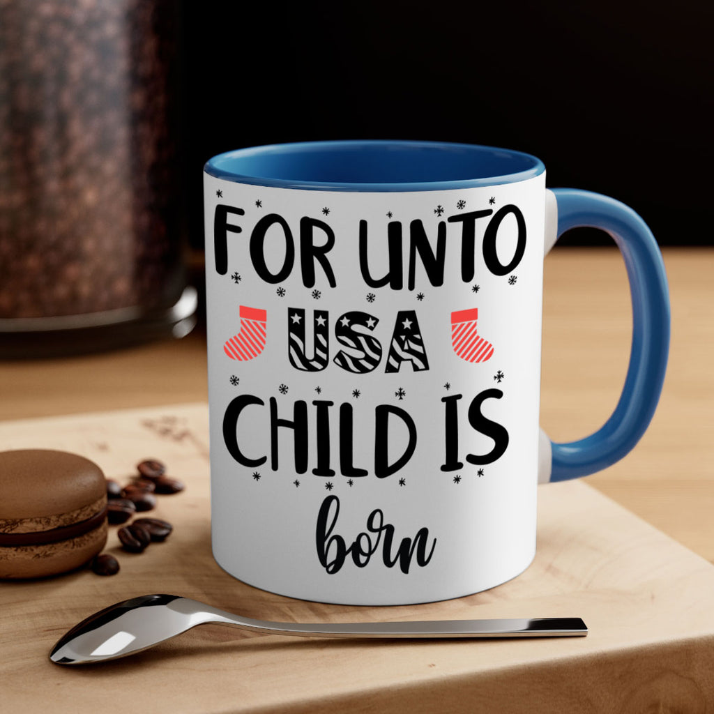 for unto us a child is born style 212#- christmas-Mug / Coffee Cup