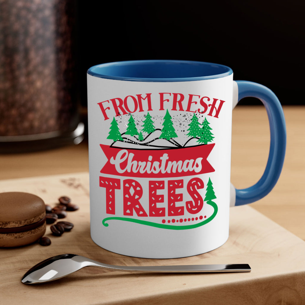 from fresh christmas trees style 218#- christmas-Mug / Coffee Cup