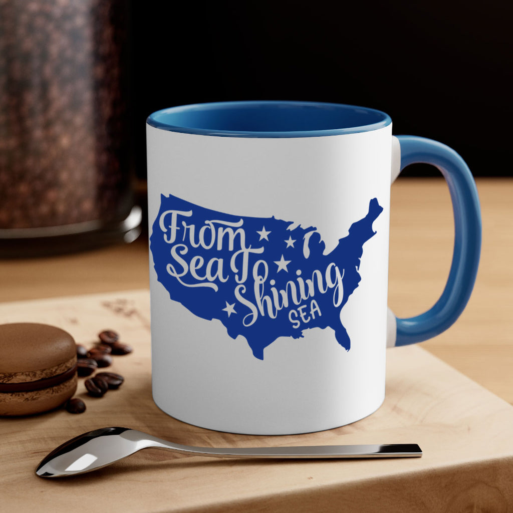 from sea to shining sea Style 52#- 4th Of July-Mug / Coffee Cup