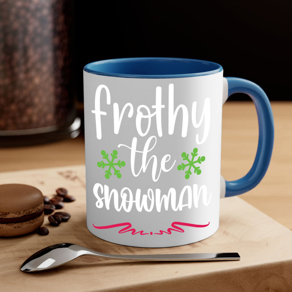 frothy the snowman style 219#- christmas-Mug / Coffee Cup