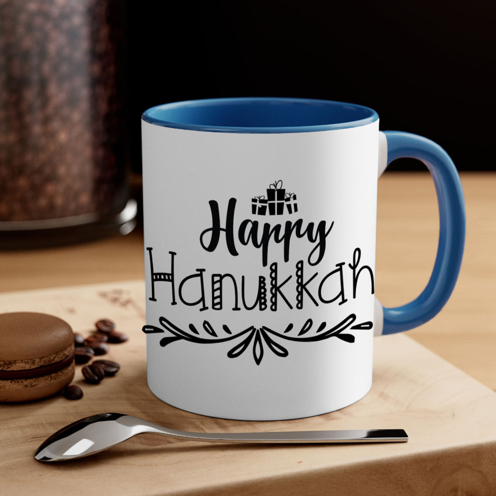 happy hanukkah style 252#- christmas-Mug / Coffee Cup