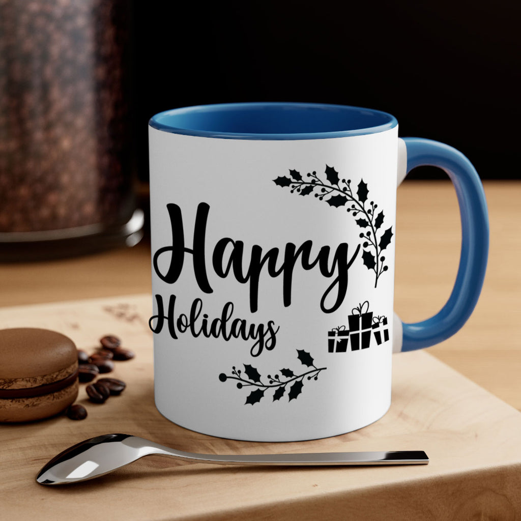 happy holidays style 7#- christmas-Mug / Coffee Cup