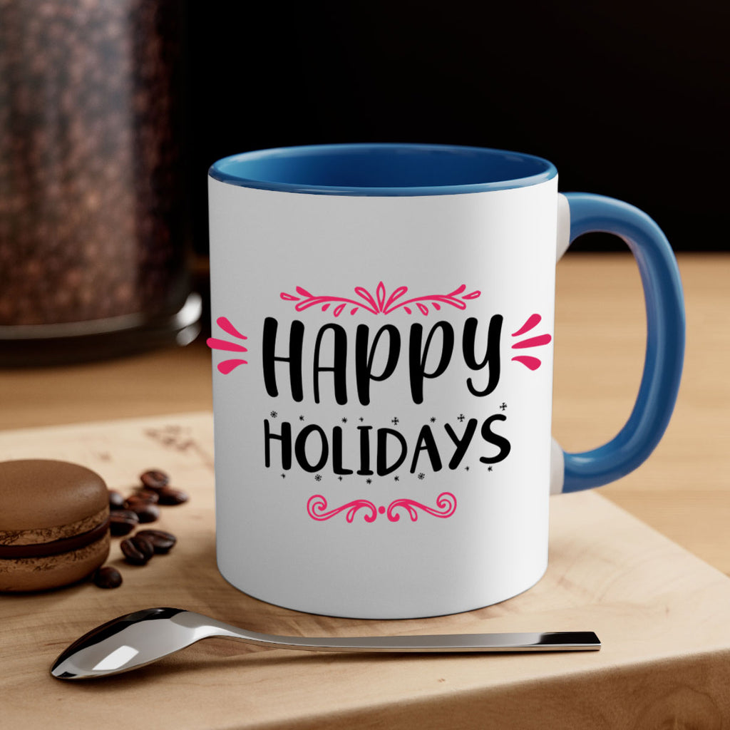 happy holidays style 8#- christmas-Mug / Coffee Cup