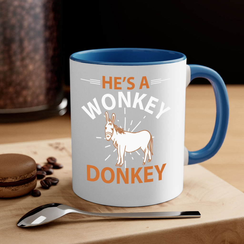 he’s a wonky donkey Style 4#- Donkey-Mug / Coffee Cup