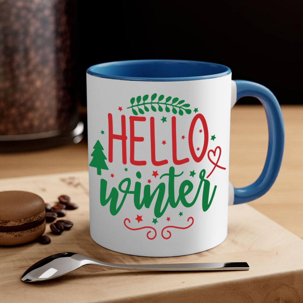 hello winter style 286#- christmas-Mug / Coffee Cup