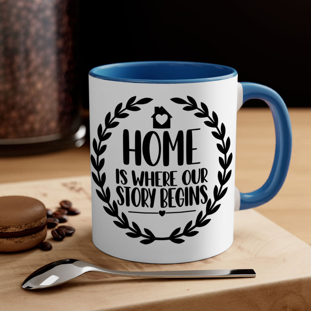 home is where our story begins 12#- home-Mug / Coffee Cup
