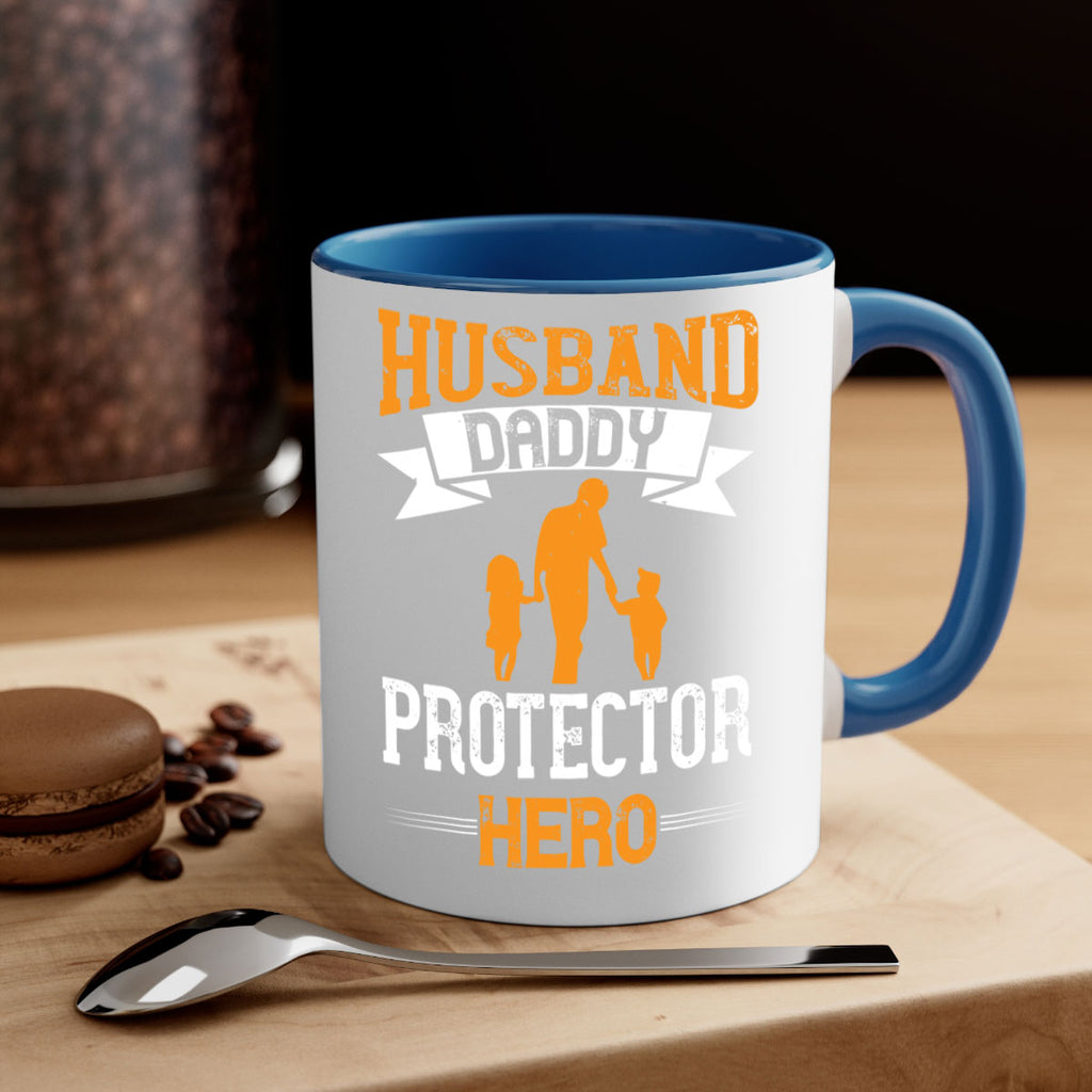 husband daddy protector hero 252#- fathers day-Mug / Coffee Cup