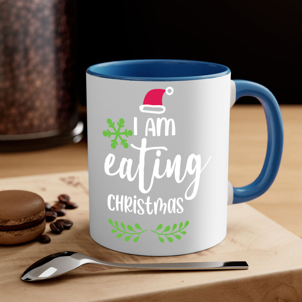 i am eating christmas style 314#- christmas-Mug / Coffee Cup