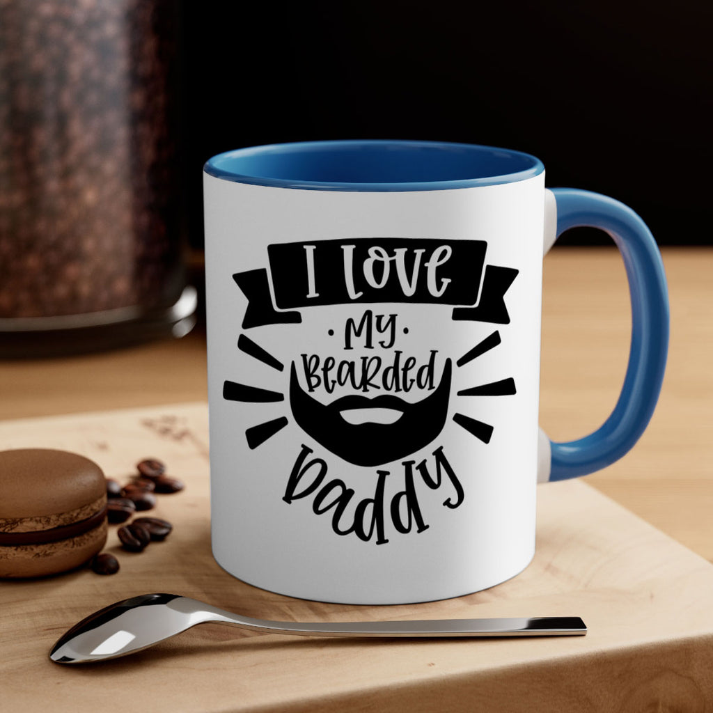 i love my bearded daddy 42#- fathers day-Mug / Coffee Cup