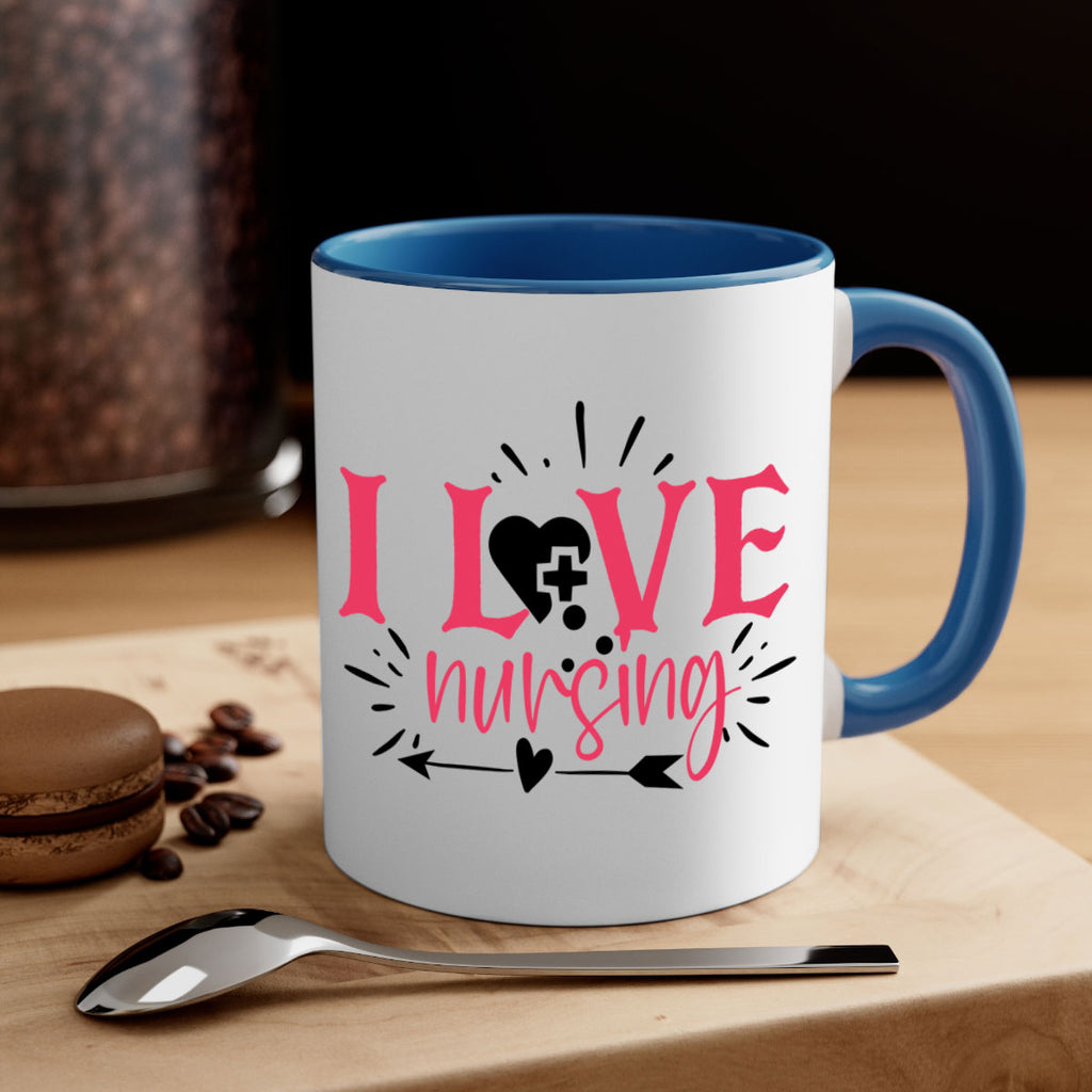 i love nursing Style 380#- nurse-Mug / Coffee Cup