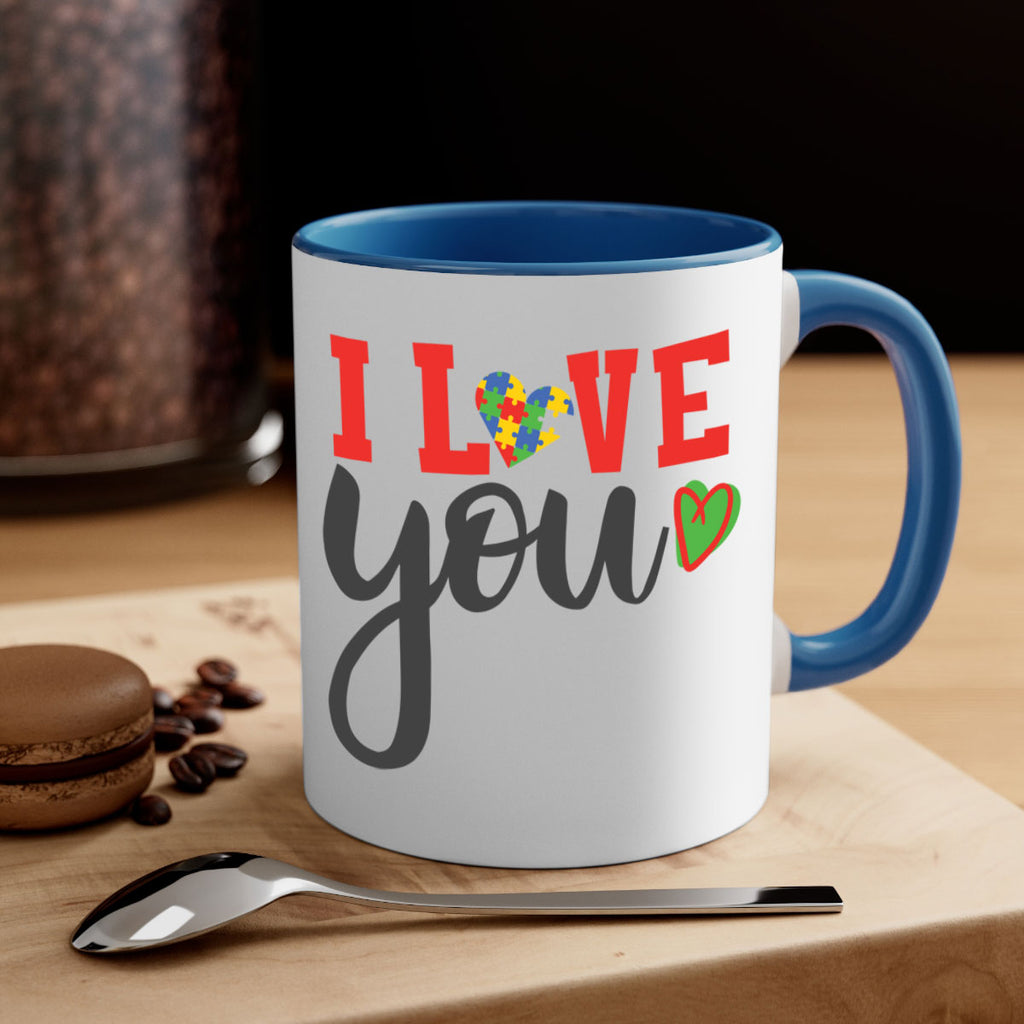 i love you Style 23#- autism-Mug / Coffee Cup