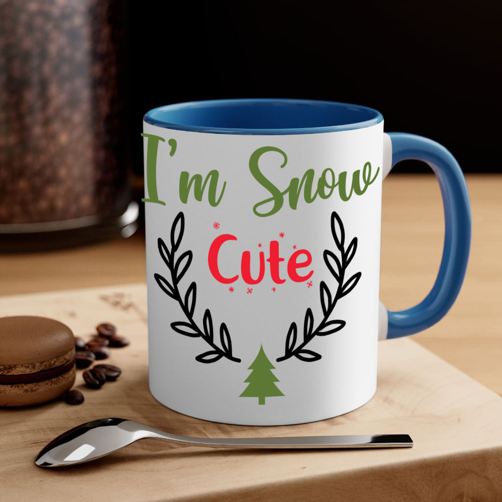 i m snow cute style 342#- christmas-Mug / Coffee Cup