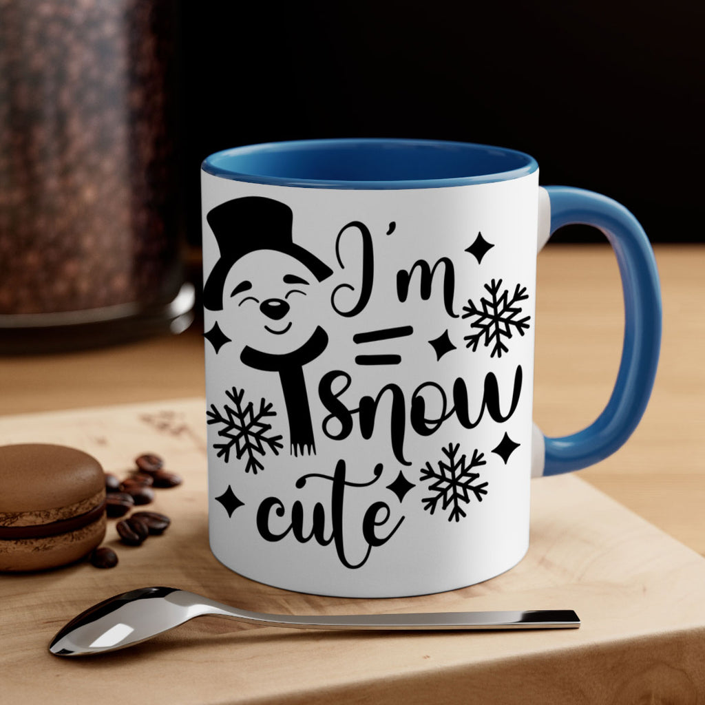 i'm snow cute style 357#- christmas-Mug / Coffee Cup