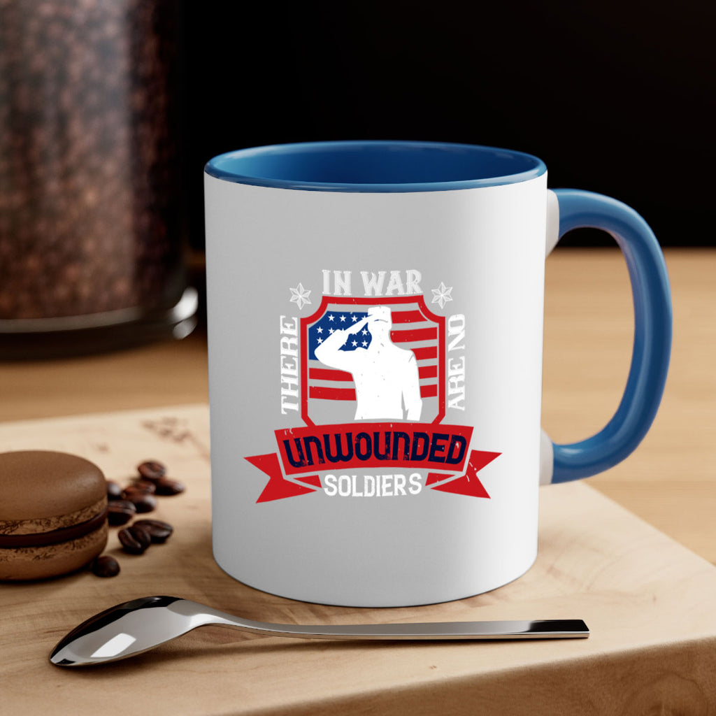 in war there are no unwounded 100#- veterns day-Mug / Coffee Cup