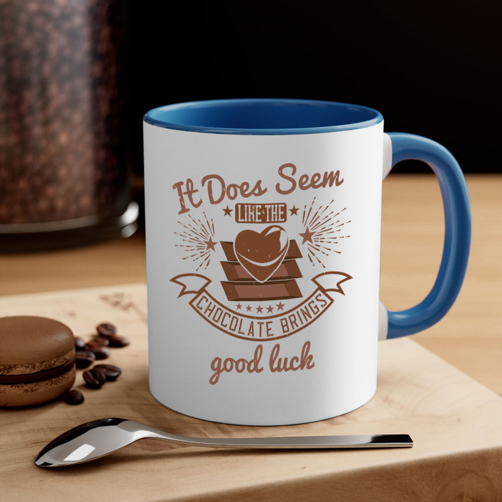 it does seem like the chocolate brings good luck 29#- chocolate-Mug / Coffee Cup