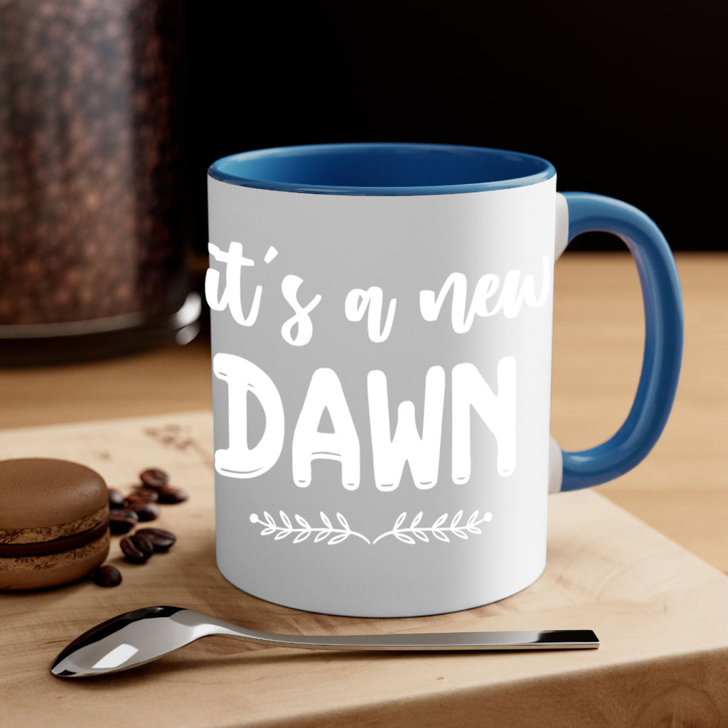 it's a new dawn style 374#- christmas-Mug / Coffee Cup