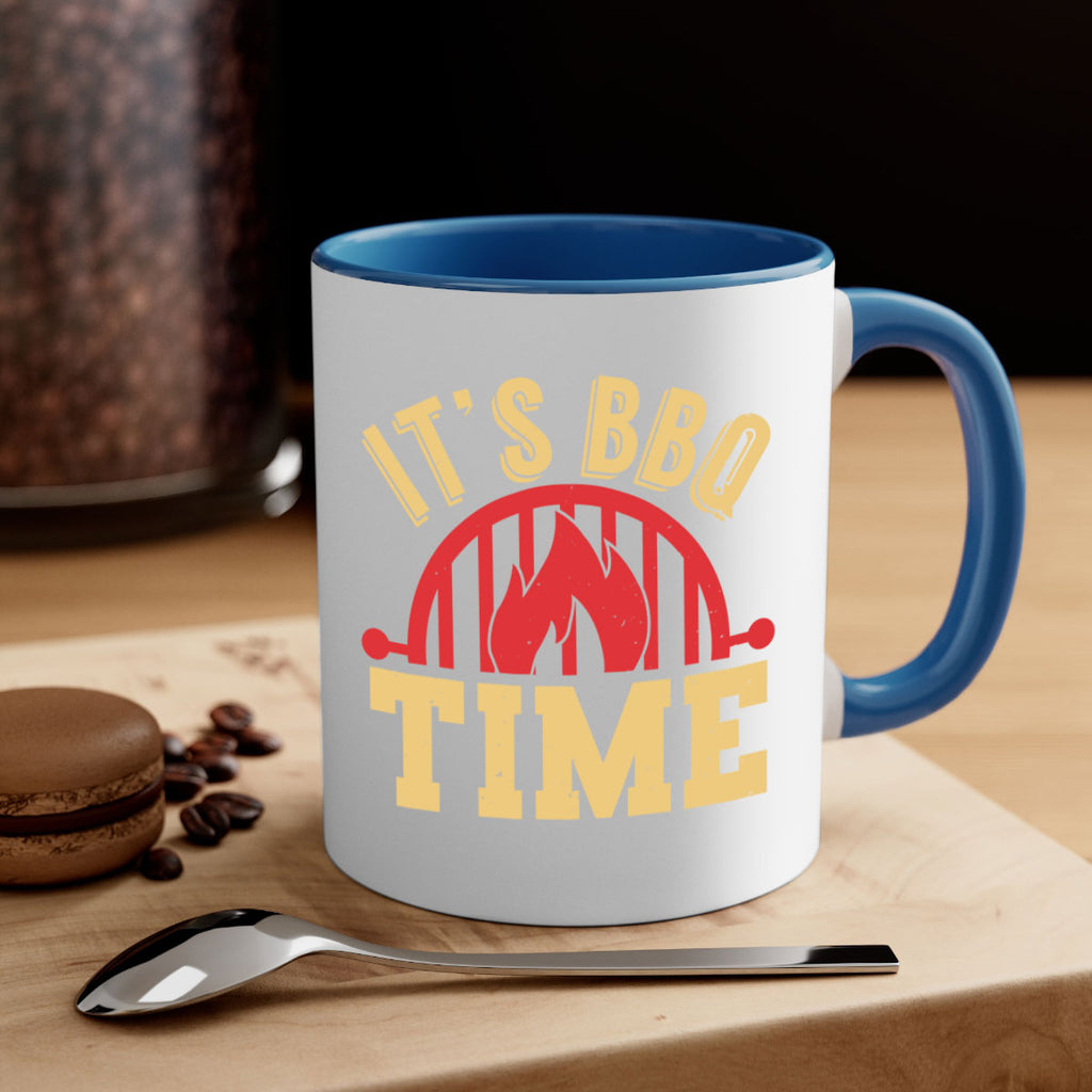 its bbq time 32#- bbq-Mug / Coffee Cup