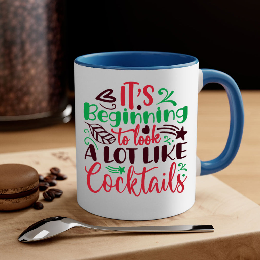 its beginning to look a lot like cocktails 251#- christmas-Mug / Coffee Cup