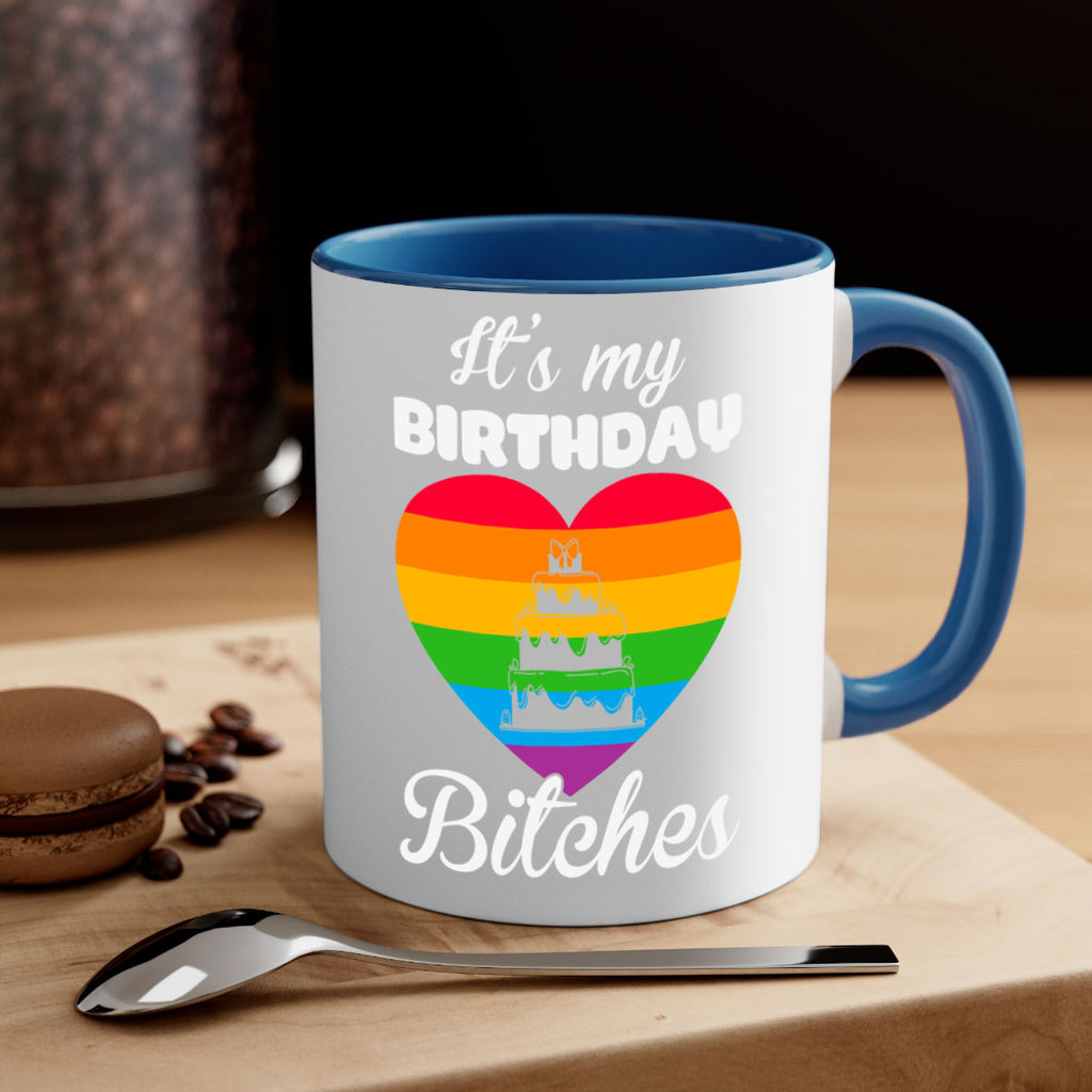 its my birthday lgbt happy lgbt 115#- lgbt-Mug / Coffee Cup