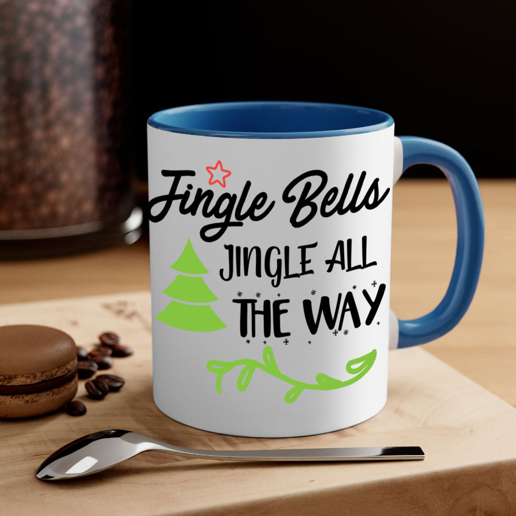 jingle bells jingle all the way style 399#- christmas-Mug / Coffee Cup
