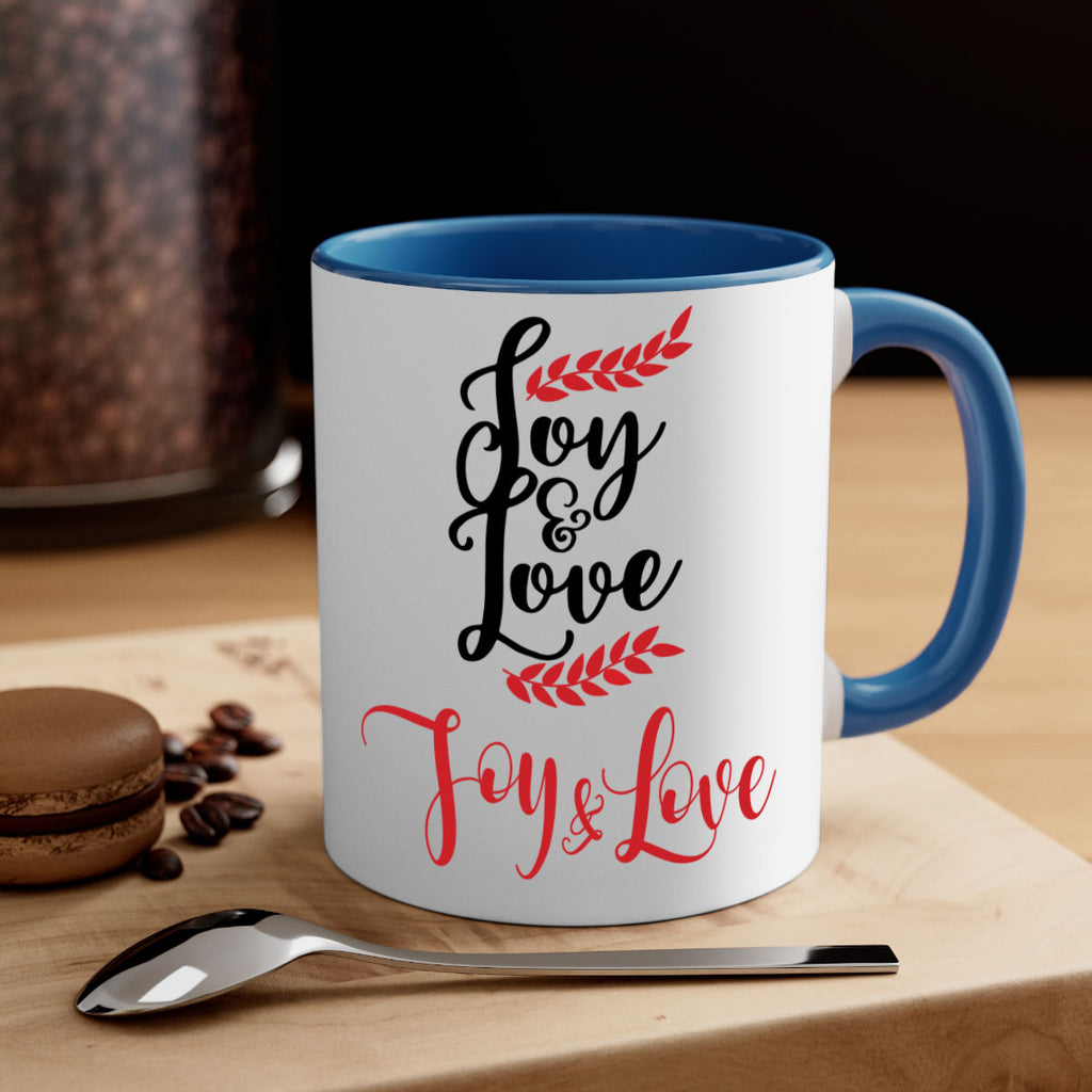 joy and love style 405#- christmas-Mug / Coffee Cup