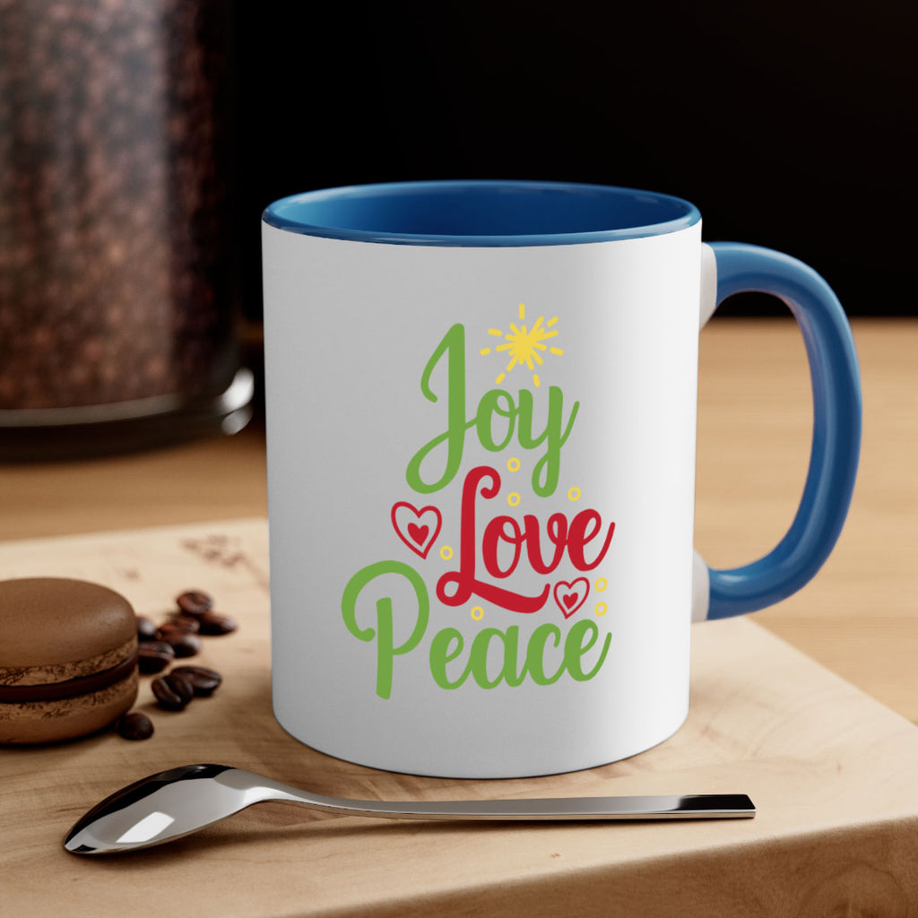 joy love peacee 243#- christmas-Mug / Coffee Cup