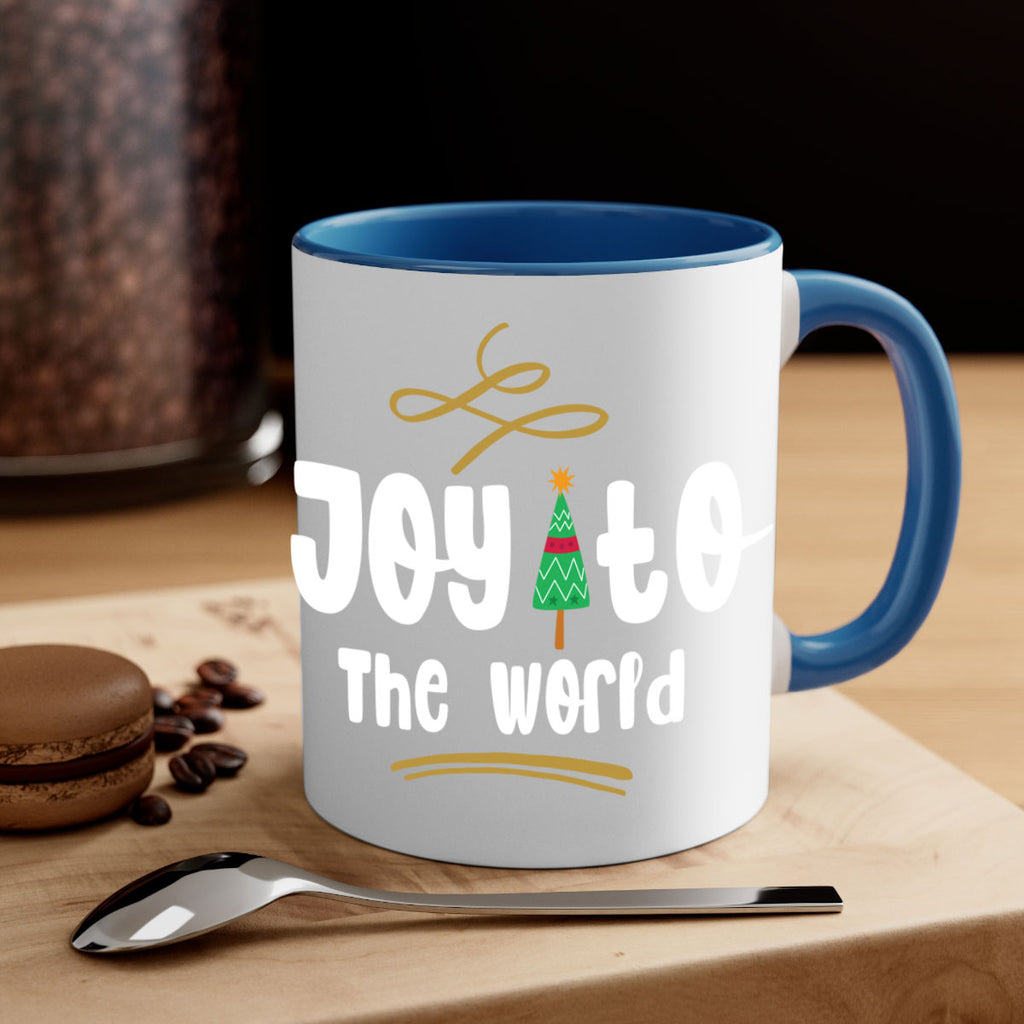 joy to the world style 412#- christmas-Mug / Coffee Cup