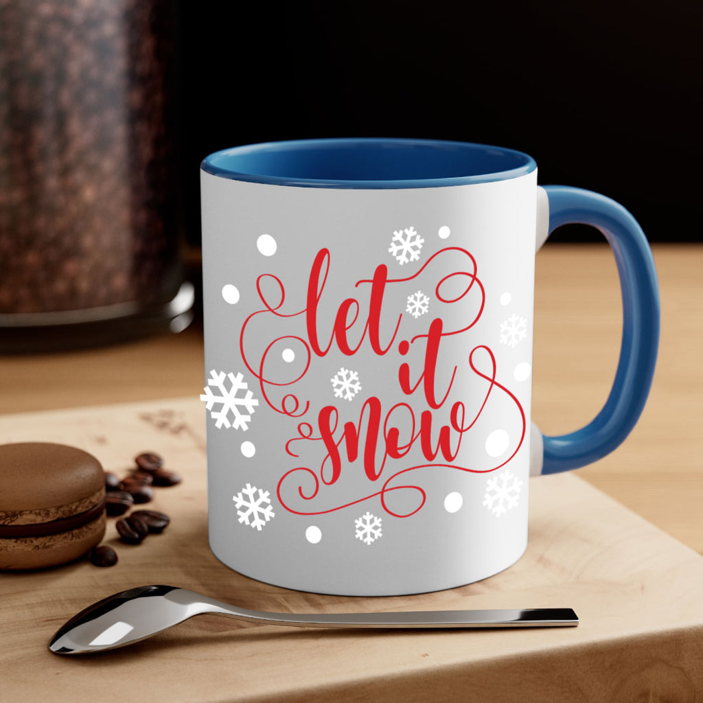 let it snow style 435#- christmas-Mug / Coffee Cup