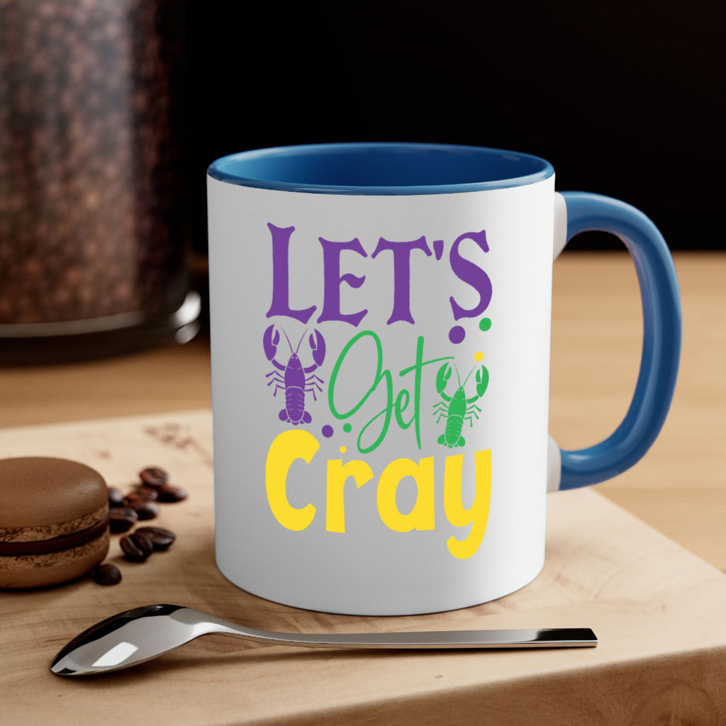 lets get cray 81#- mardi gras-Mug / Coffee Cup