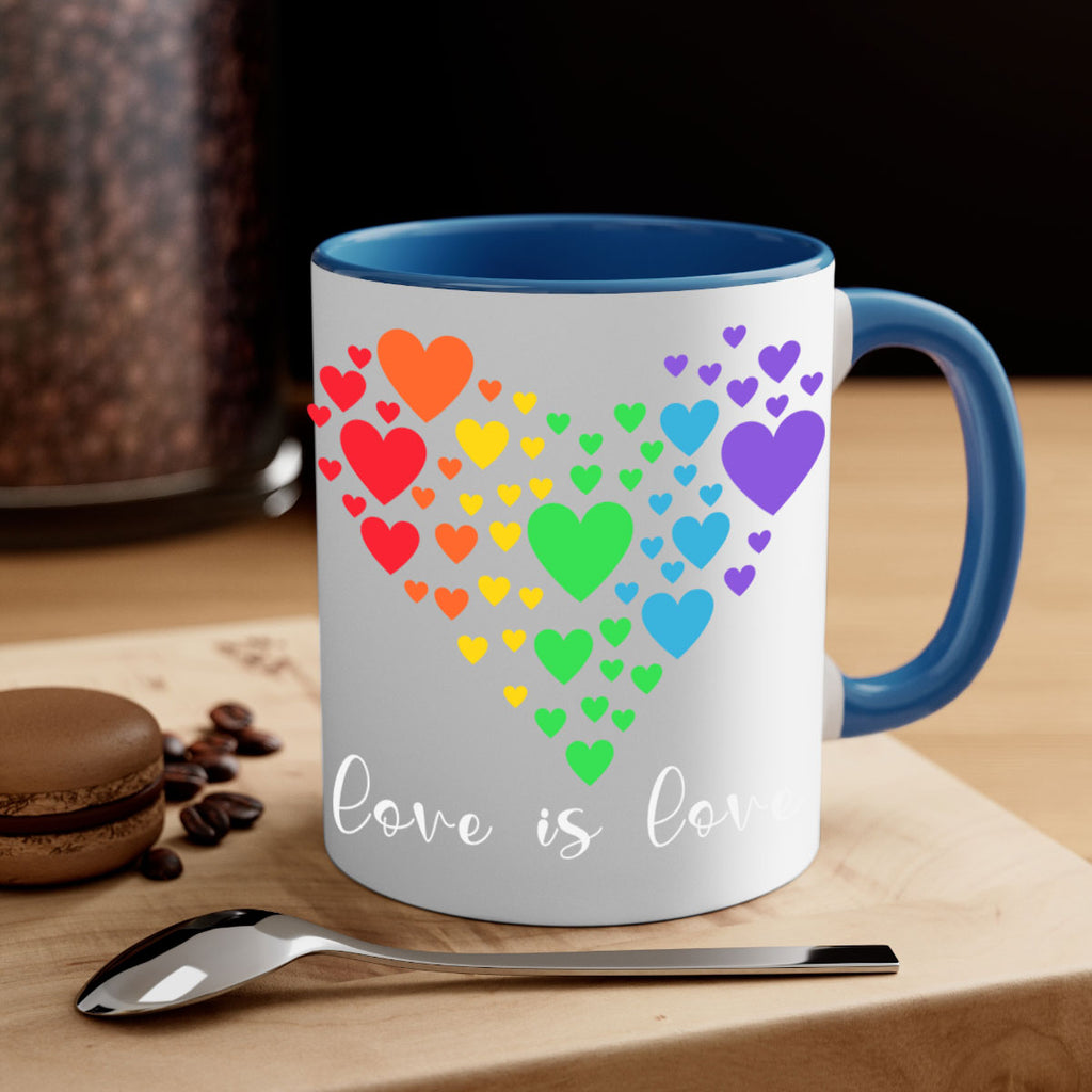 lgbt heart shape by heart 103#- lgbt-Mug / Coffee Cup