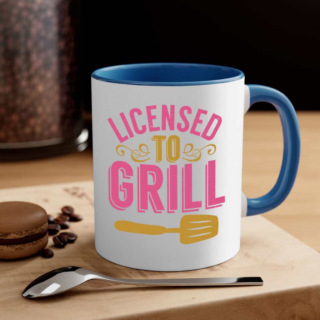 licensed to grill 24#- bbq-Mug / Coffee Cup