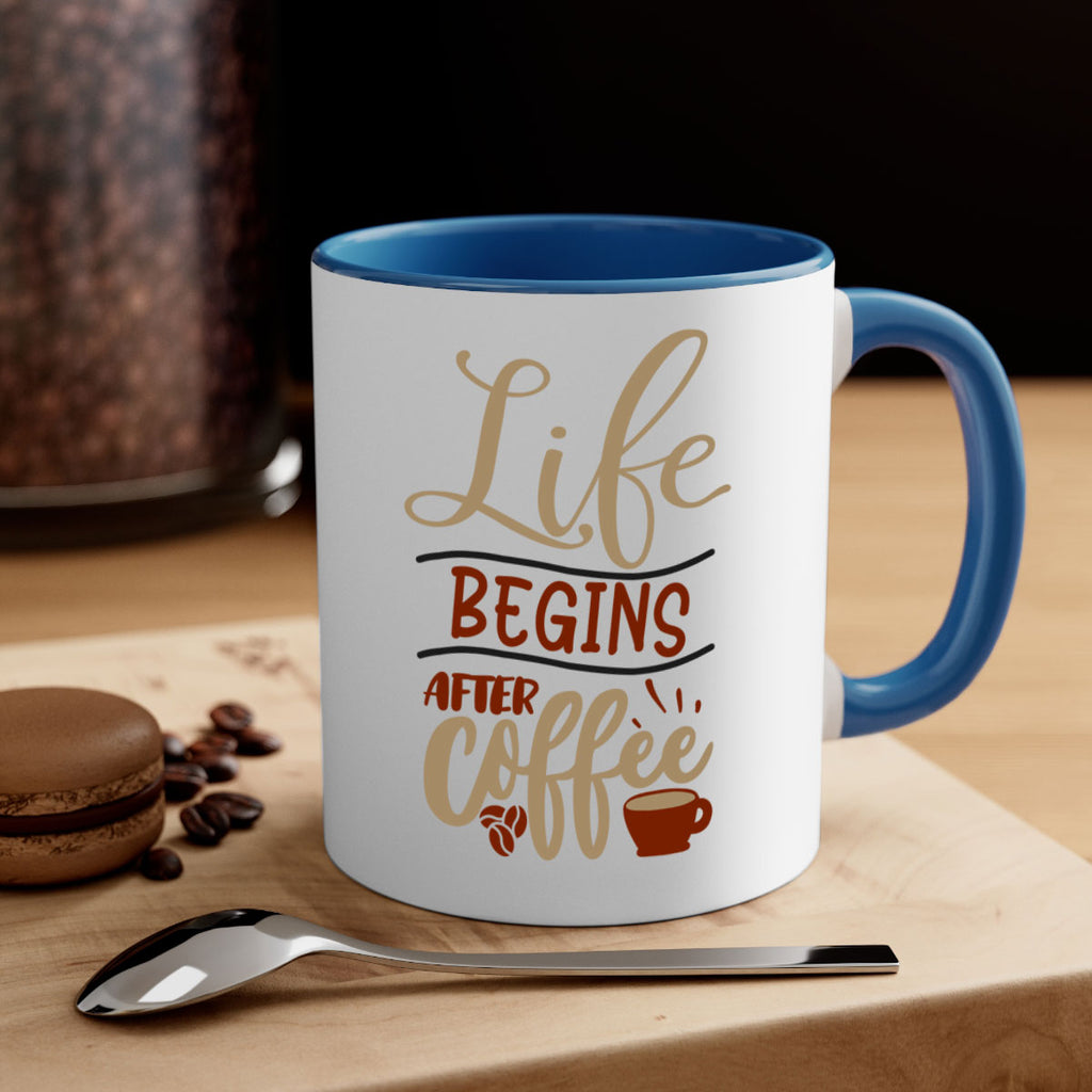 life begins after coffee 210#- coffee-Mug / Coffee Cup