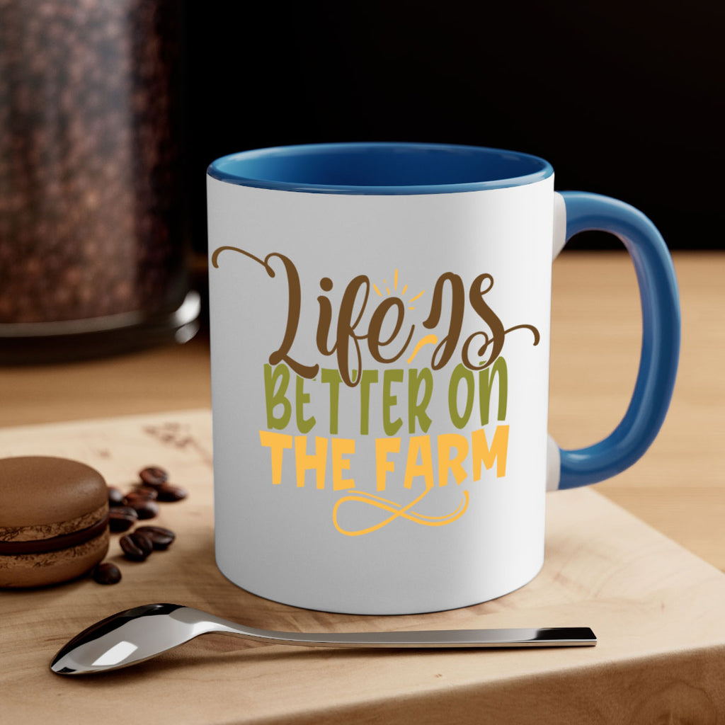 life is better on the farm 5#- Farm and garden-Mug / Coffee Cup