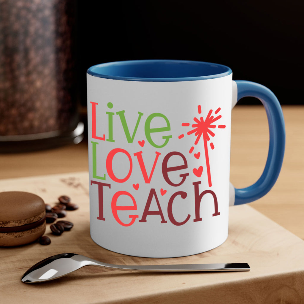 live love teach 230#- christmas-Mug / Coffee Cup