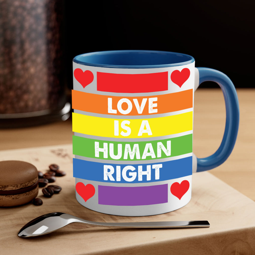 love is a human right lgbt 86#- lgbt-Mug / Coffee Cup