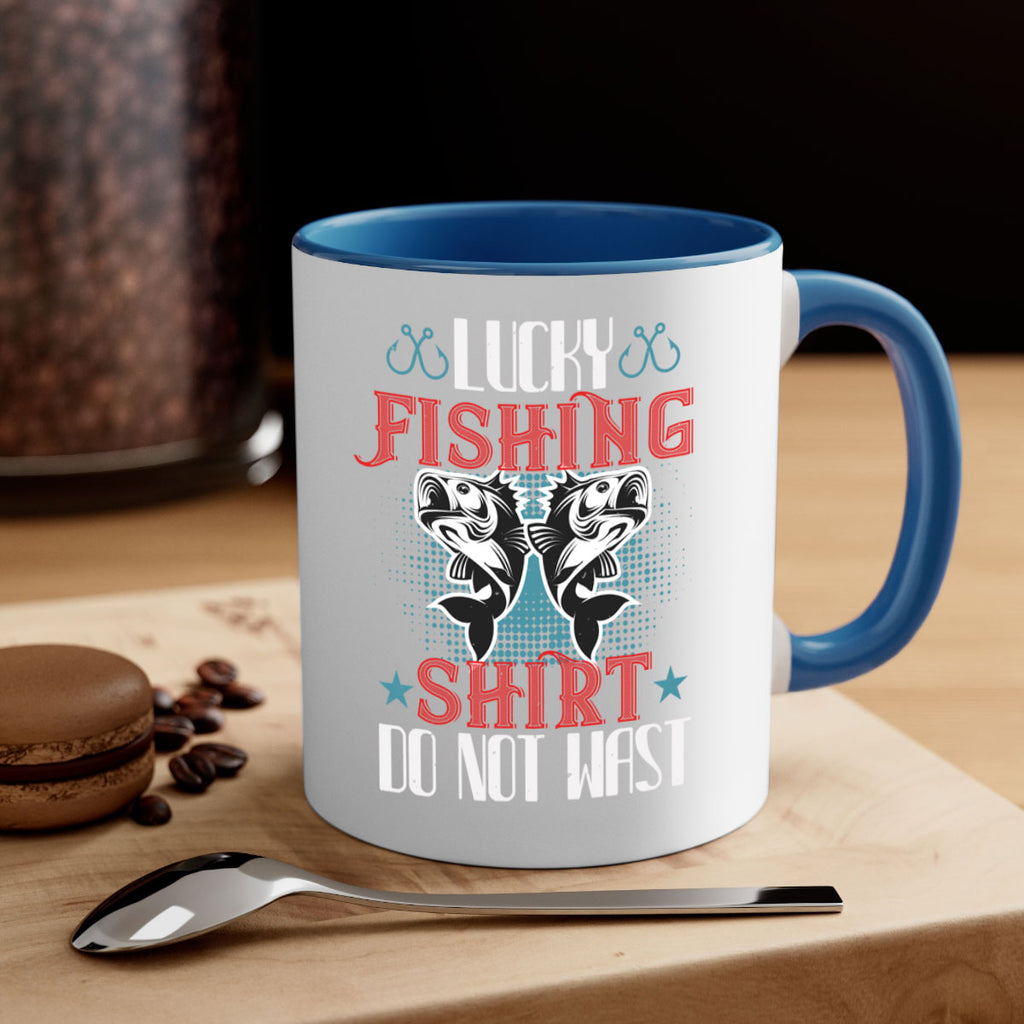 lucky fishing shirt do not wast 57#- fishing-Mug / Coffee Cup