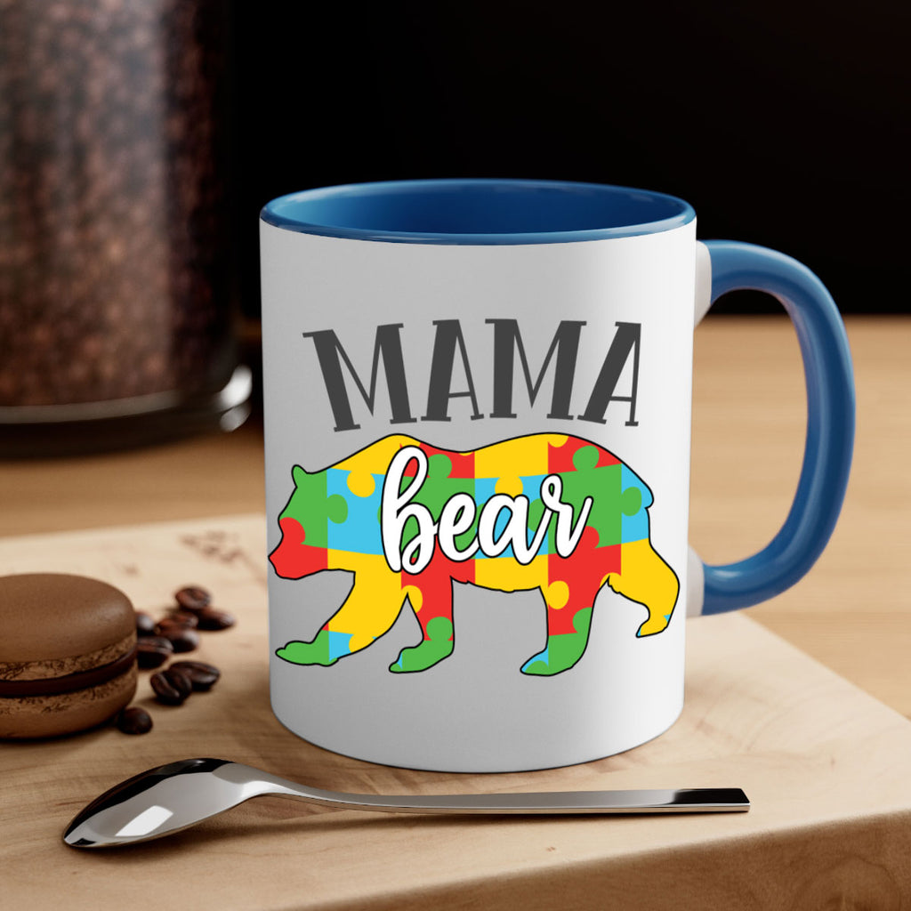 mama bear Style 32#- autism-Mug / Coffee Cup