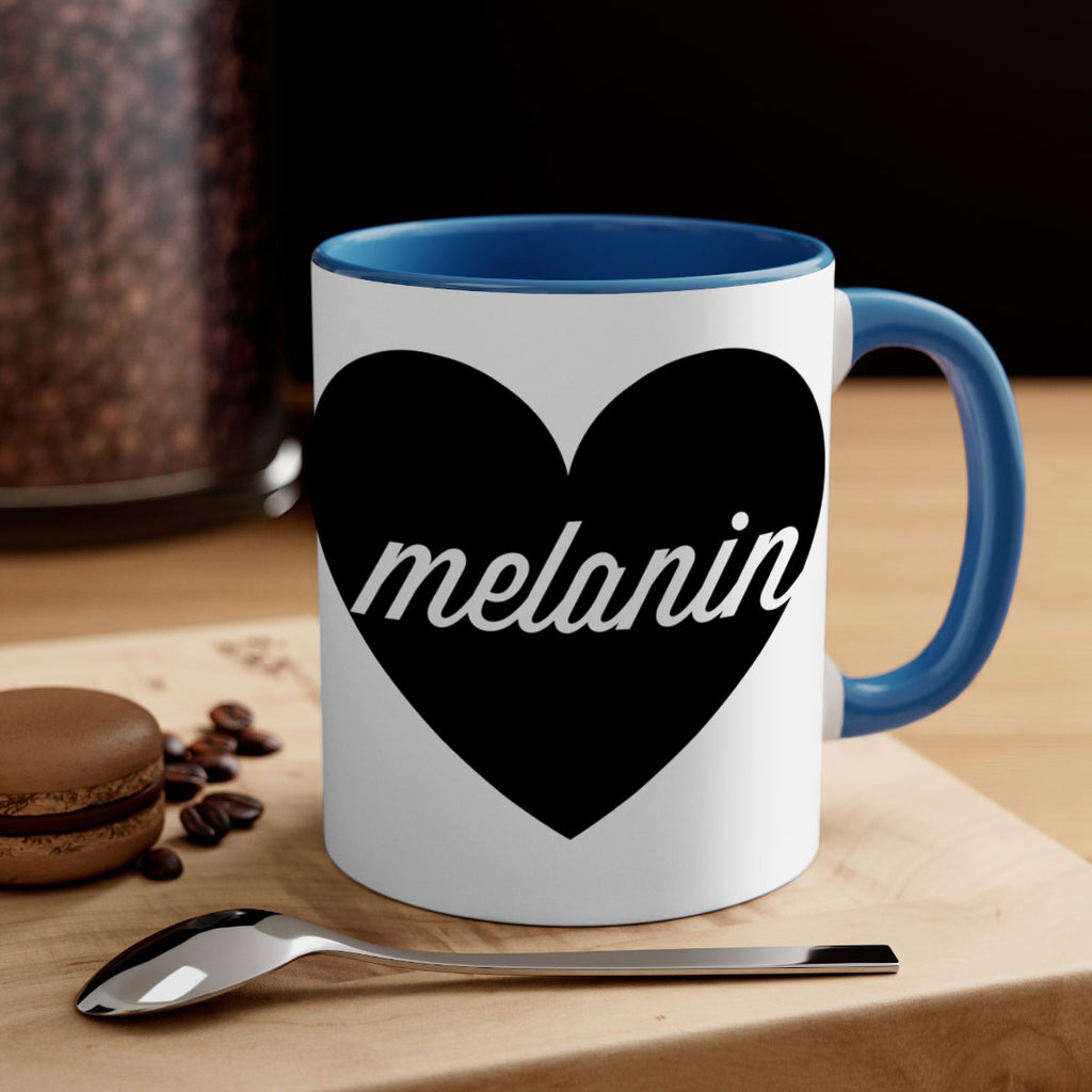 melanin loveheart 76#- black words - phrases-Mug / Coffee Cup
