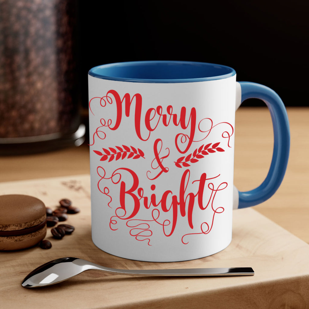 merry & bright style 468#- christmas-Mug / Coffee Cup