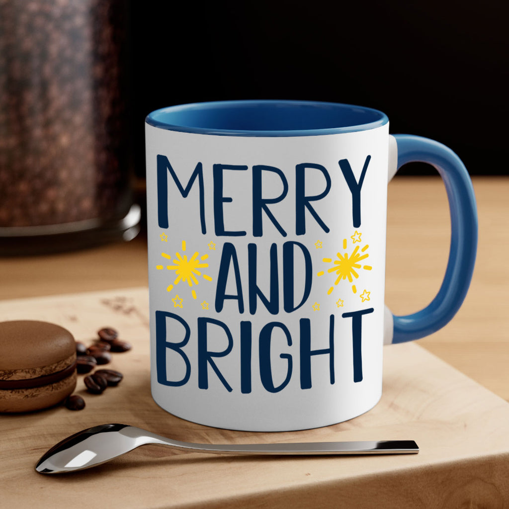 merry and bright 226#- christmas-Mug / Coffee Cup