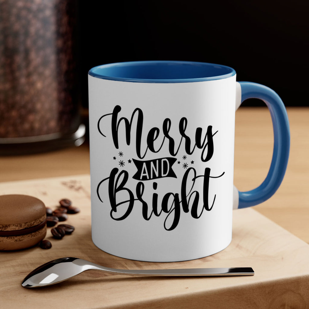 merry and bright style 470#- christmas-Mug / Coffee Cup