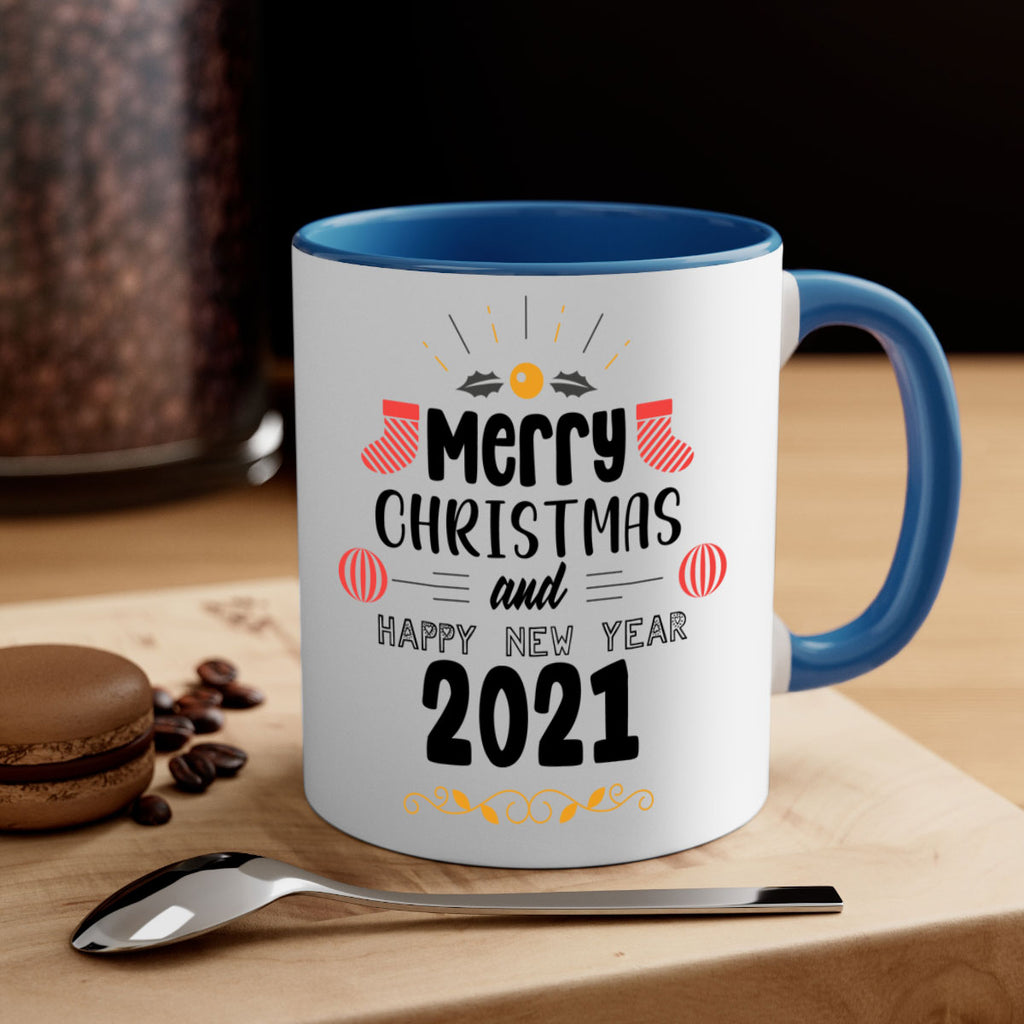 merry christmas and a very happy new year style 486#- christmas-Mug / Coffee Cup