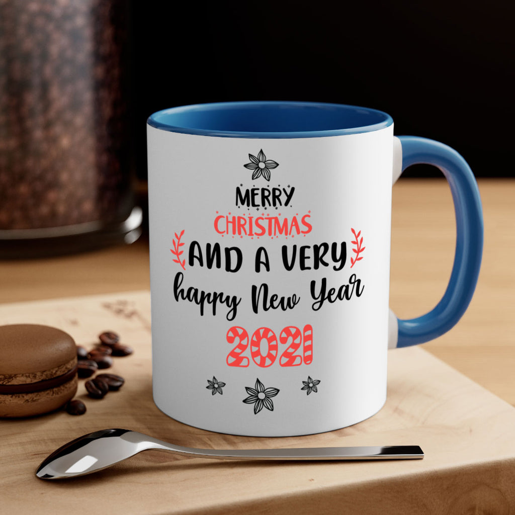 merry christmas and a very happy new year style 490#- christmas-Mug / Coffee Cup